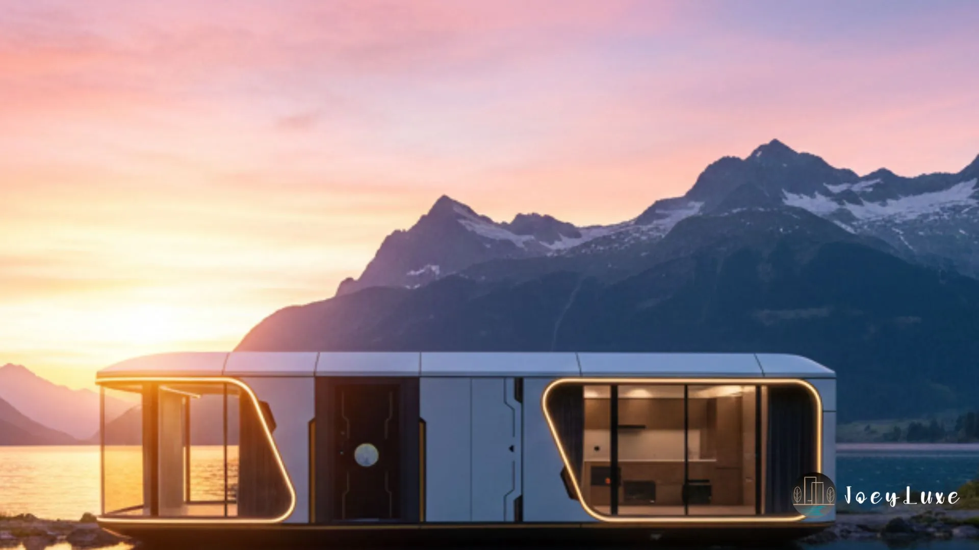 Joey Luxe capsule house modular tiny home exterior