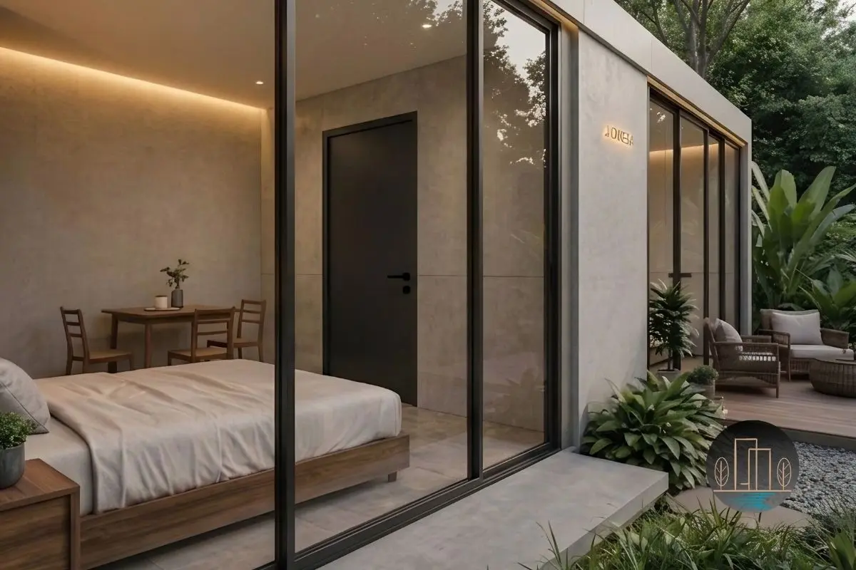 J Omega Luxury Tiny House for boutique hotel operators in Australia