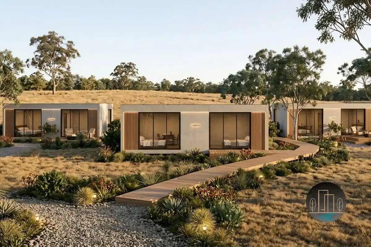 J Omega Luxury Tiny House for staycation operators offering premium Australian accommodation