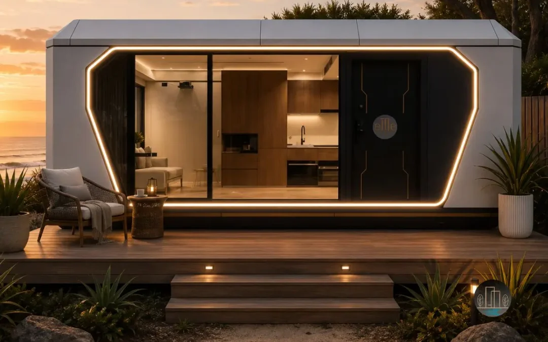 Luxury Glamping Pods: High-End Capsule Frameworks